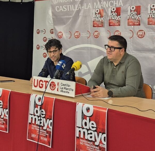 UGT y CCOO Albacete Convocan Marcha del 1º de Mayo en Defensa de Derechos Laborales y Democracia