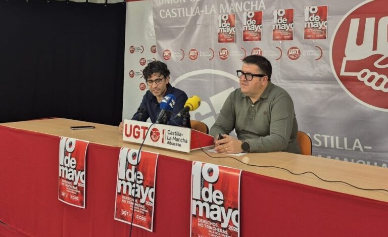UGT y CCOO Albacete Convocan Marcha del 1º de Mayo en Defensa de Derechos Laborales y Democracia