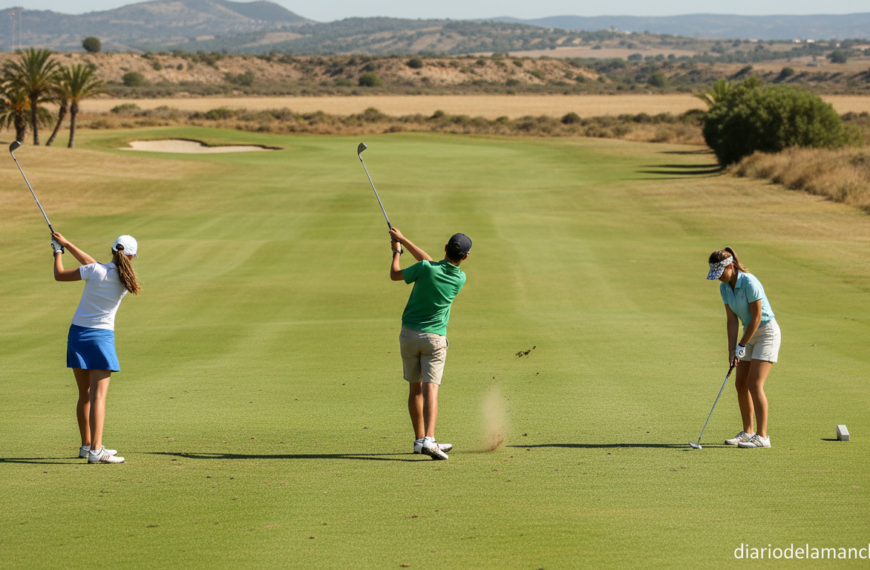 Golf escolar y ranking juvenil de CLM se dan cita en La Lagunilla
