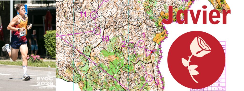 Javier Muñoz, 20.º en el sprint del EYOC de orientación en Eslovenia