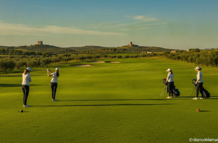 La liga femenina de golf de Castilla-La Mancha llega a Cabanillas