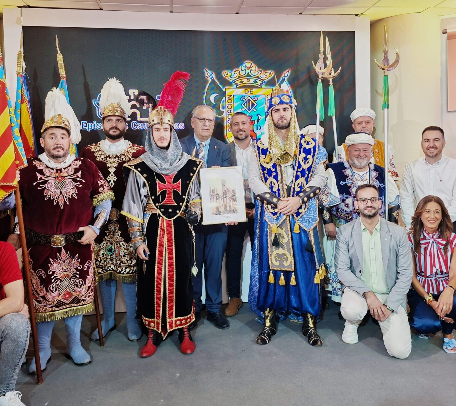 ‘Los Episodios Caudetanos’ llenan el stand de la Junta en la Feria de Albacete, doce horas después de terminar sus propias fiestas