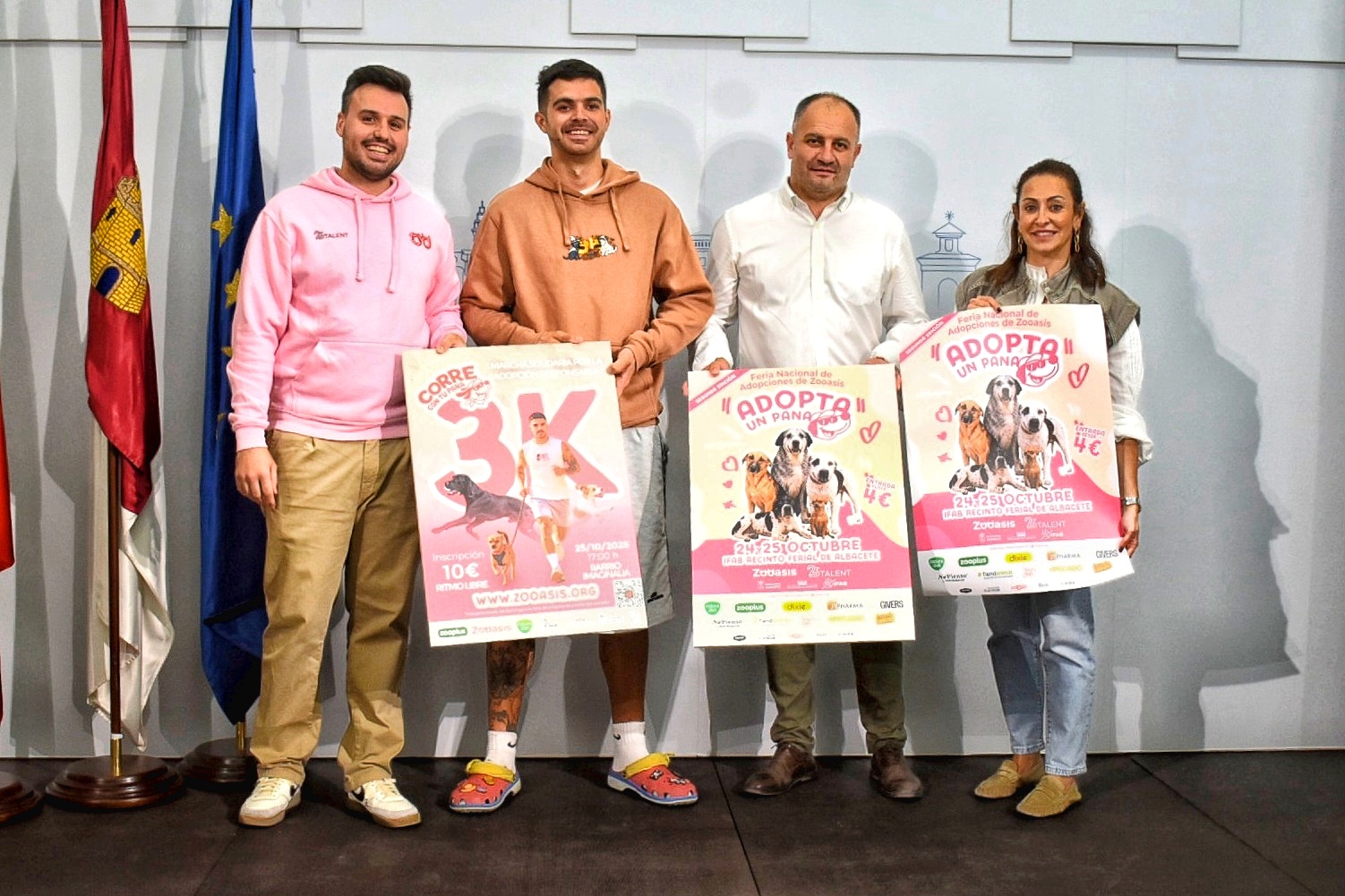 La Diputación de Albacete participará en la Feria Nacional de Adopciones con Emperrados por el bienestar animal