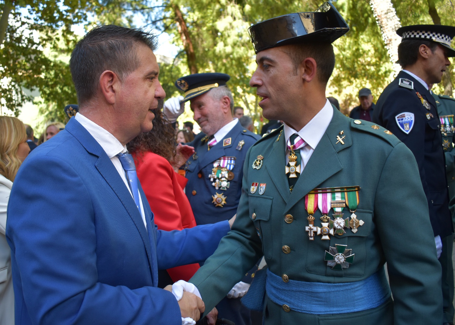 Cabañero elogia la labor de la Guardia Civil por la seguridad y convivencia en zonas rurales