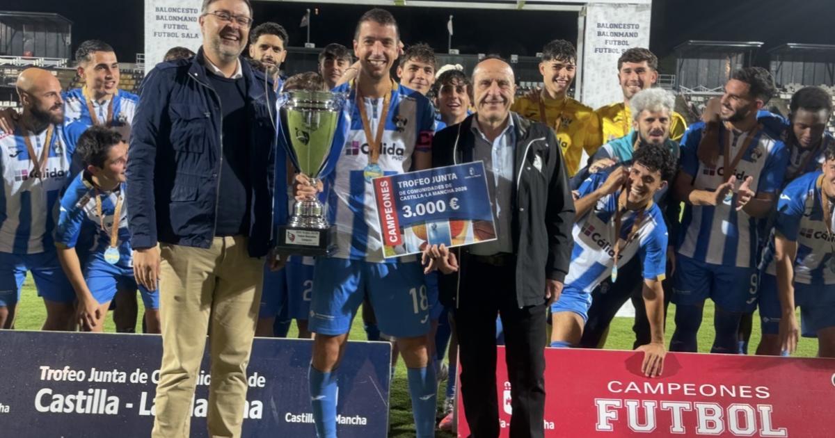 El Talavera CF gana el Trofeo Junta de Comunidades de fútbol 11 en su 25ª edición, disputada en Cuenca